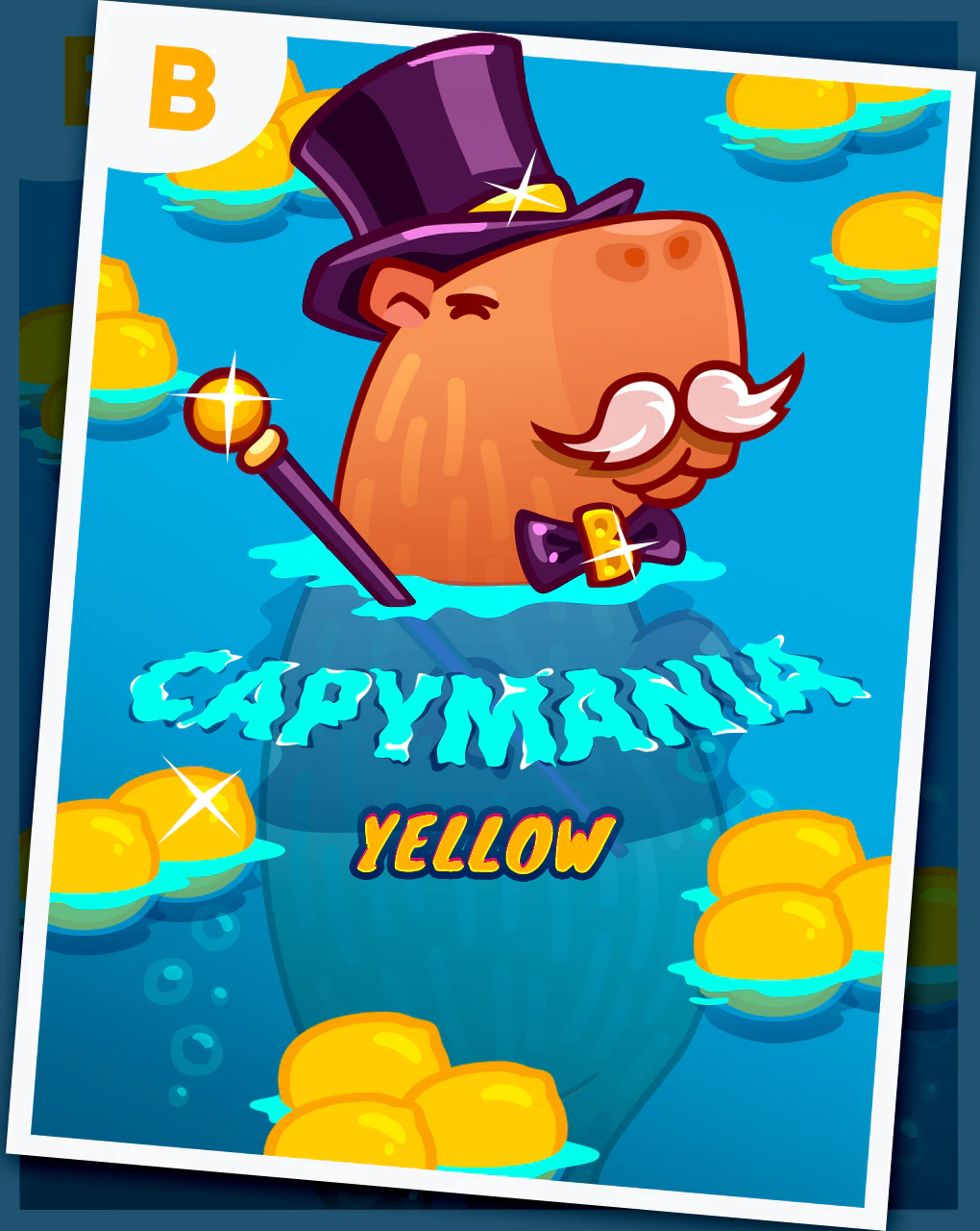 Играть в Capymania Yellow в Риобет казино